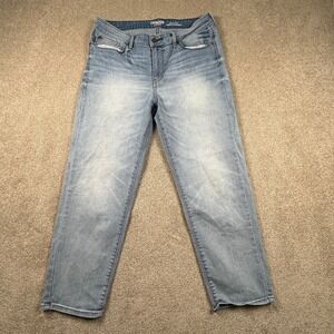 Denizen from Levi's High Rise Ankle Straight Jeans Light Wash Denim Womens 12